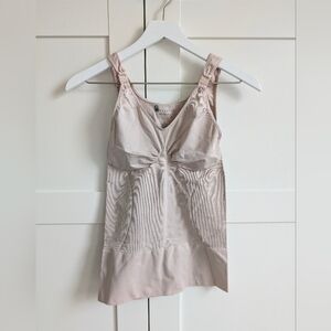 Bellefit Maternity Tan Nursing Compression Tank Size L